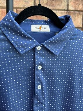 Foxfire Golf & Country Club Naples Florida Men’s Performance Polo Shirt